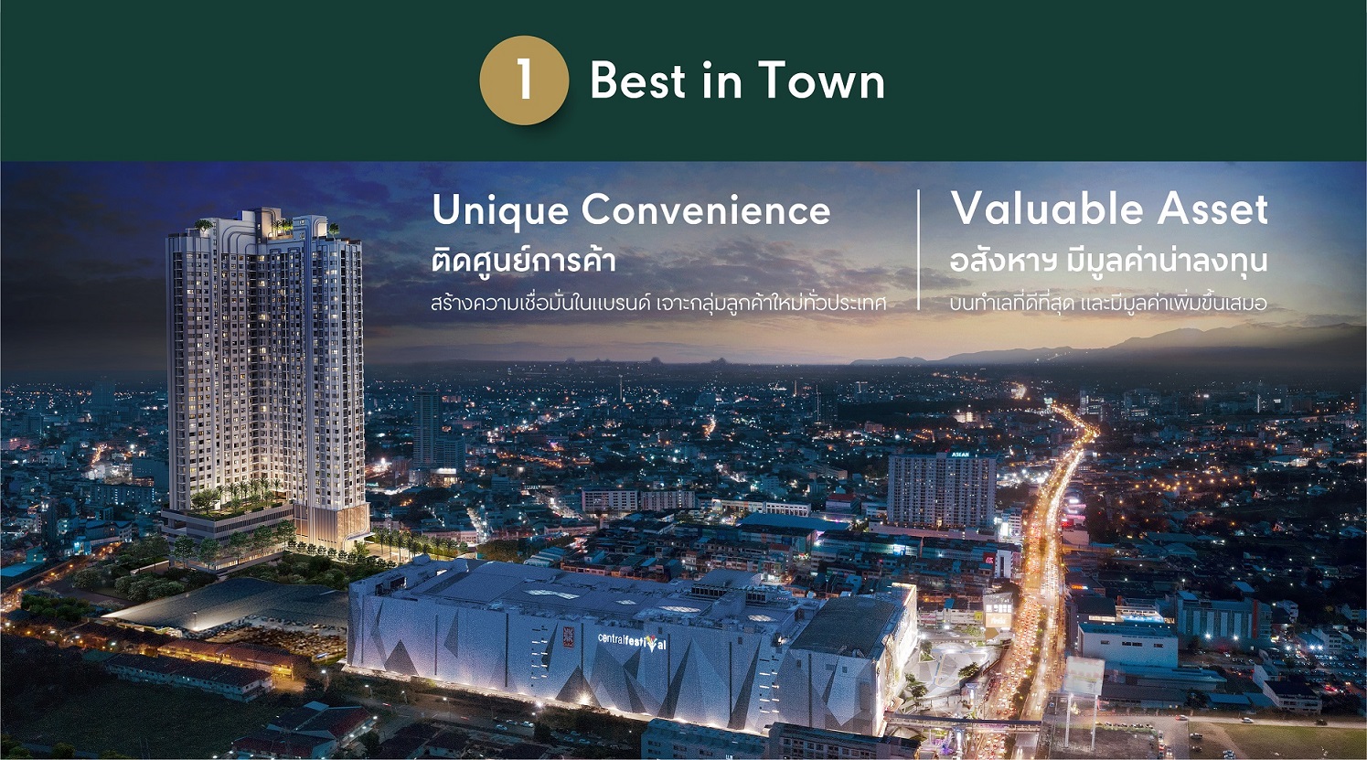 เซ็นทรัลพัฒนา รุกแผนธุรกิจ Residential ภายใน 5 ปี ขยายเพิ่มกว่า 50 โครงการ ชูจุดแข็งโครงการติดศูนย์การค้าและอยู่ในมิกซ์ยูสชั้นนำ พร้อมบุกเมืองรองเปิดตัว 6 โครงการใหม่ทั้งแนวราบและแนวสูง