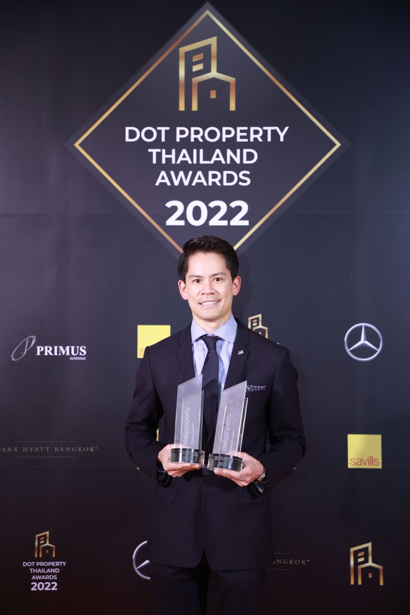 ไรมอน แลนด์ ตอกย้ำเบอร์ 1 ผู้นำอสังหาฯ ลักชัวรี่ คว้า 2 สุดยอดรางวัล ในงาน Dot Property Thailand Awards 2022