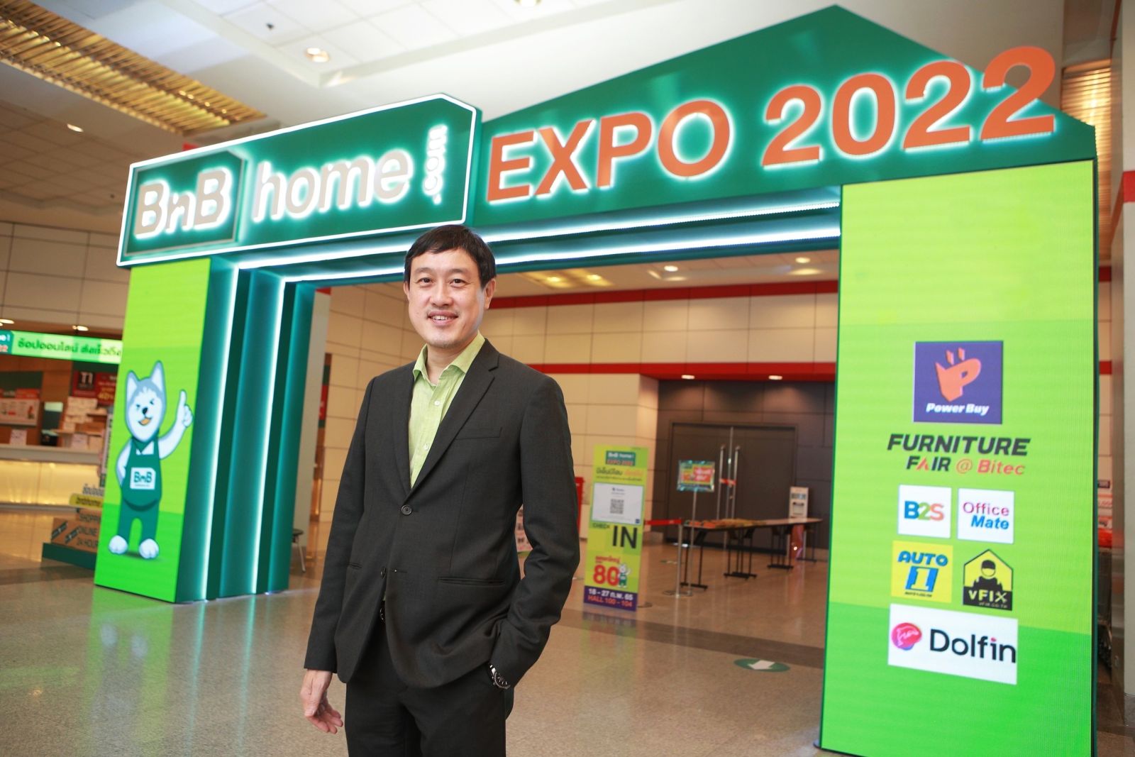 ซีอาร์ซี ไทวัสดุ ดึงพันธมิตร จัดใหญ่ BnB home EXPO 2022 มหกรรมสินค้าเพื่อบ้าน และเครื่องใช้ไฟฟ้า ลดสูงสุด 80% ปลุกกำลังซื้อปลายปี 