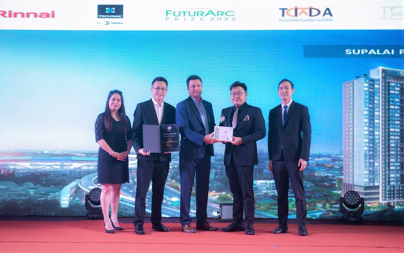 ศุภาลัย ตอกย้ำความสำเร็จต่อเนื่องปีที่ 12   คว้ารางวัล BCI Asia Top 10 Developers Awards 2022