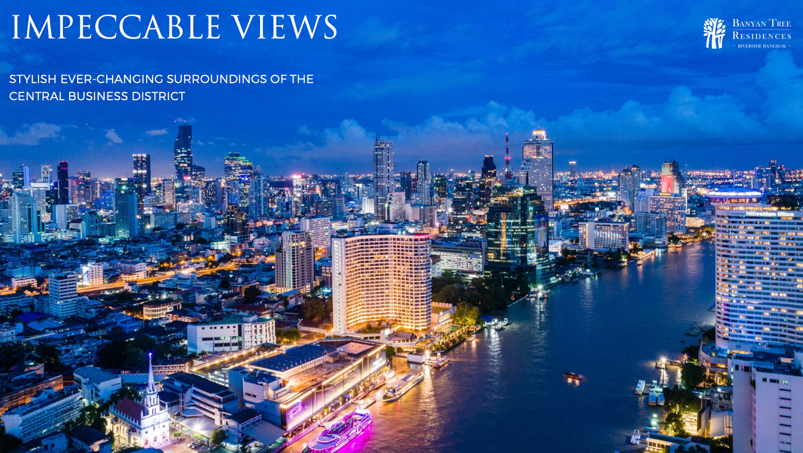 ทำไม ? Banyan Tree Residences Riverside Bangkok เป็นที่สุดของคอนโดริมแม่น้ำ ระดับ World Class