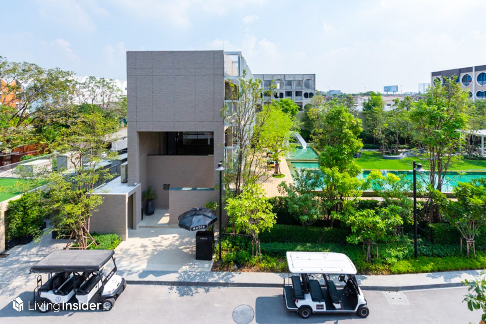  Noble Curve Ekamai-Ramindra (โนเบิล เคิร์ฟ เอกมัย-รามอินทรา)  Luxury Urban Home ติดถนนใหญ่ เอกมัย-รามอินทรา 