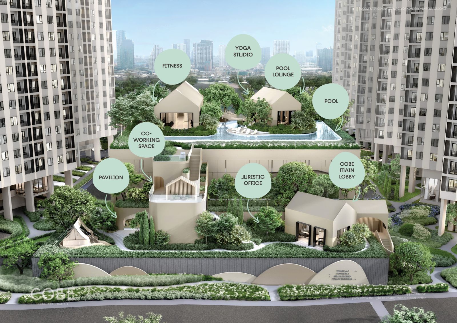 COBE รัชดา-พระราม9 แบรนด์น้องใหม่จากเจ้าใหญ่ SC ASSET พร้อมเติมเต็มทุกแพสชั่นของคนรุ่นใหม่ ที่ราคาน่ารักน่าโค้บบ์สุดๆ เริ่ม 2.49 ลบ.* บนใจกลาง NEW CBD