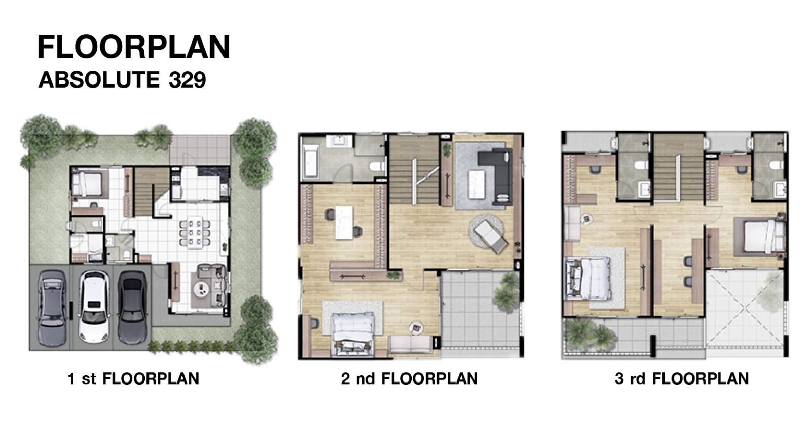 Nirvana ABSOLUTE กรุงเทพกรีฑา บ้านเดี่ยว 3 ชั้น แนวคิดใหม่ ยกระดับสู่อีกขั้นของการอยู่อาศัยที่สมบูรณ์แบบ บนทำเล Luxury Location  ที่เพียบพร้อมทุกมิติการใช้ชีวิต