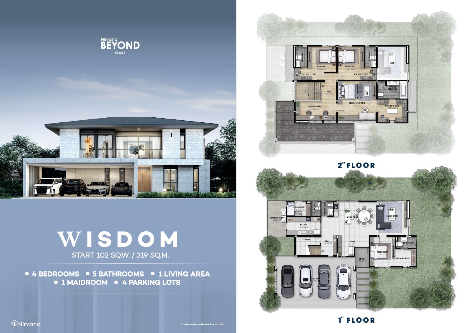 Nirvana BEYOND พระราม 2 | Born to be a dream home บ้านเหนือกาลเวลา ใจกลาง Downtown พระราม 2