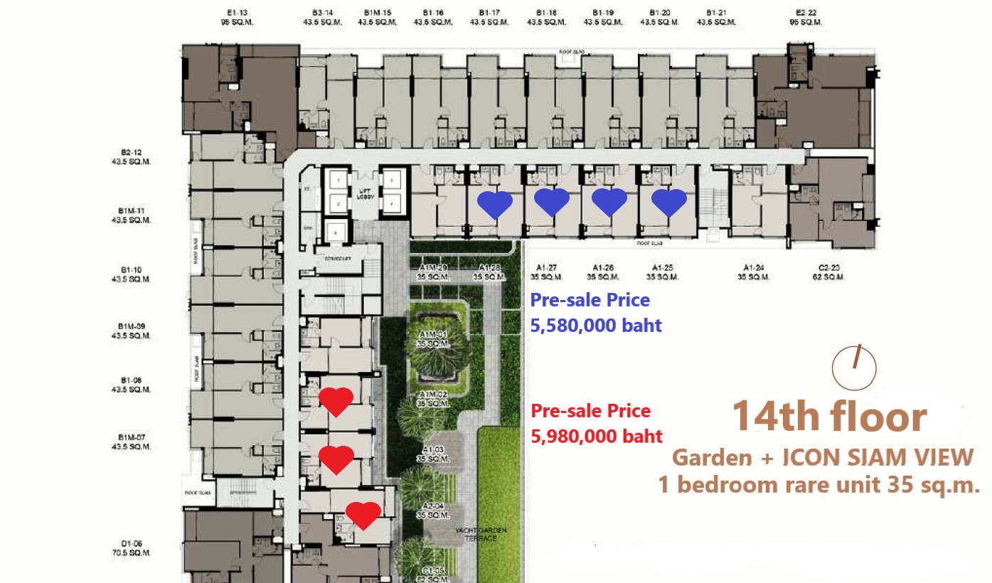 Rhythm เจริญนคร  1 ห้องนอน 35 ตร.ม. ราคาพิเศษ | Pre-sale เริ่มต้น 5.35 ล้าน เฉพาะที่ Livinginsider เท่านั้น !!!