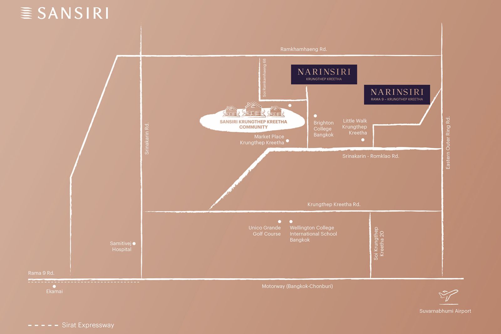 เผยภาพจริงครั้งแรก! “NARINSIRI” บ้านแบรนด์ใหม่จากแสนสิริ ในสังคมสุดไพรเวต กับ 2 คอมมูนิตี้ลักชูรีบนทำเลกรุงเทพกรีฑา