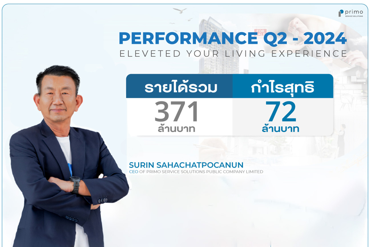 PRI คว้ากำไร 72 ล้านบาท ใน Q2/67 พร้อมใส่เกียร์ลุยงานภาครัฐ มุ่งสู่การเป็นผู้นำธุรกิจให้บริการเกี่ยวเนื่องกับอสังหาฯ สมัยใหม่ครบวงจร