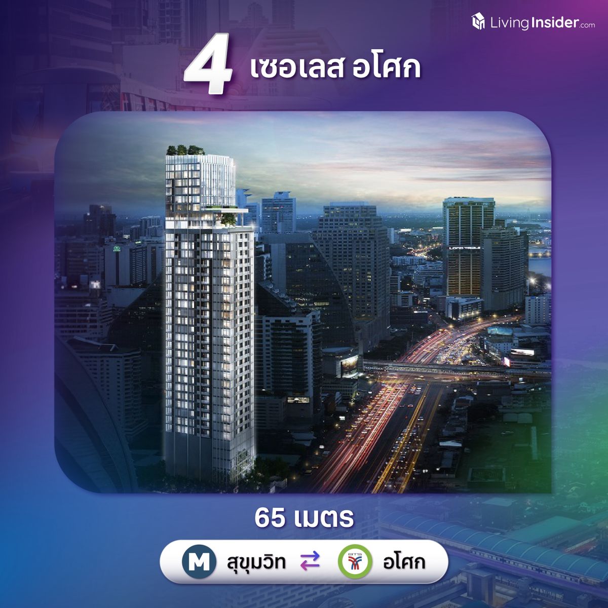 10 คอนโดพร้อมอยู่ ใกล้สถานี Interchange เชื่อมต่อการเดินทางรอบเมือง