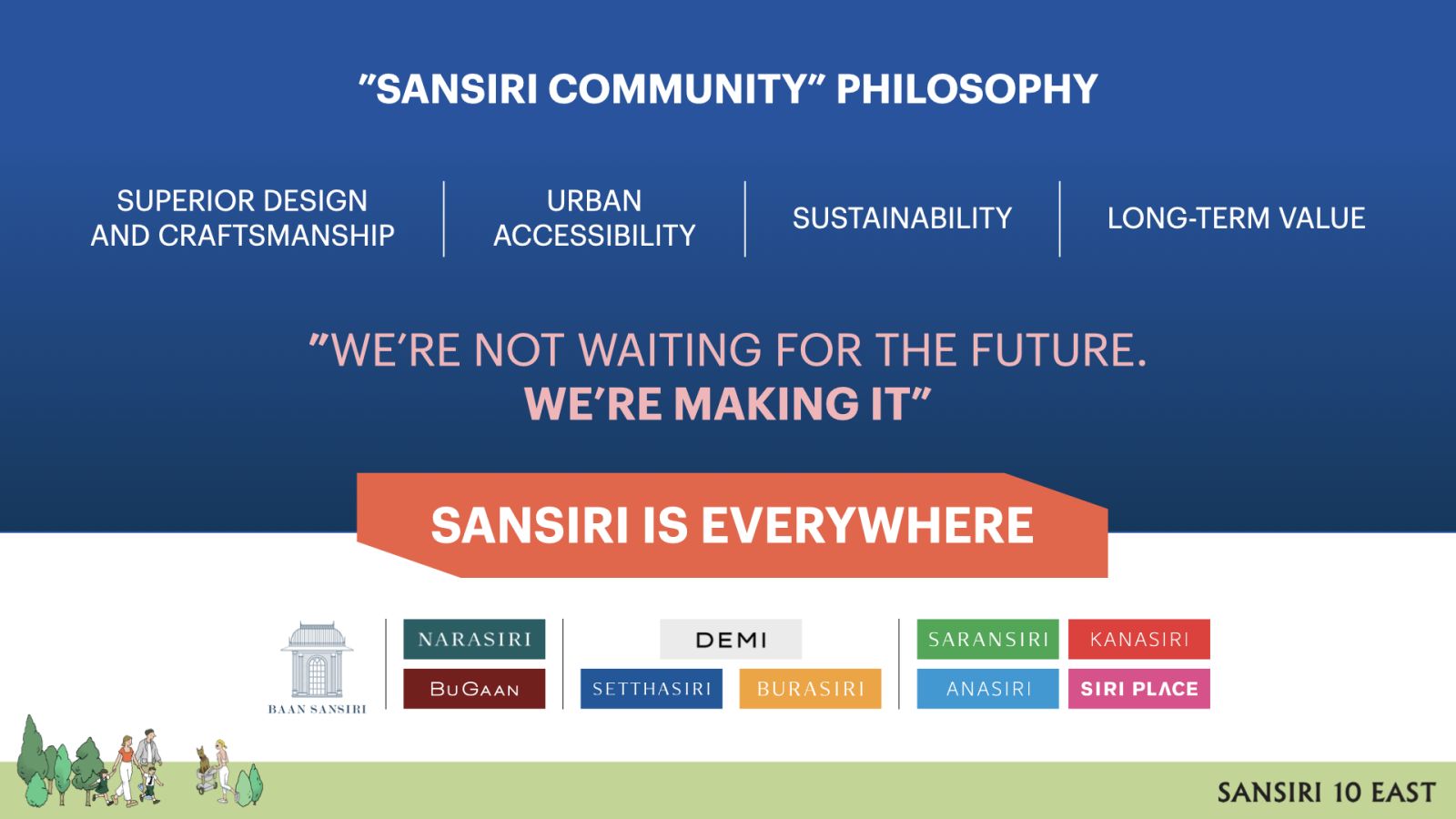 ครั้งแรกของประเทศ! แสนสิริ พลิกวงการอสังหาฯ ปั้น “SANSIRI 10 EAST” พื้นที่ 165 ไร่ มูลค่า 18,000 ล้านบาท ลักซ์ชัวรีคอมมูนิตี้ใหม่ย่านบางนา ใจกลางพื้นที่เศรษฐกิจตะวันออก