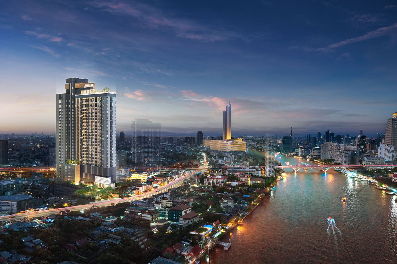 Life เจริญนคร - สาทร คอนโด River View ติดถนนเจริญนคร บนสุดยอดทำเลใกล้ Global Landmark เพียง 1 สถานีถึง CBD สาทร