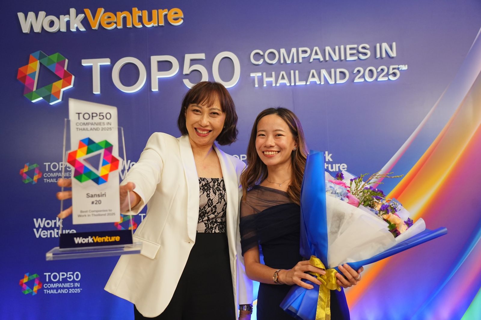 “แสนสิริ” No. 1 กลุ่มอสังหาฯ ที่คนรุ่นใหม่อยากร่วมงานด้วยมากที่สุด จากโพล Top 50 Companies in Thailand 2025 โดย WorkVenture