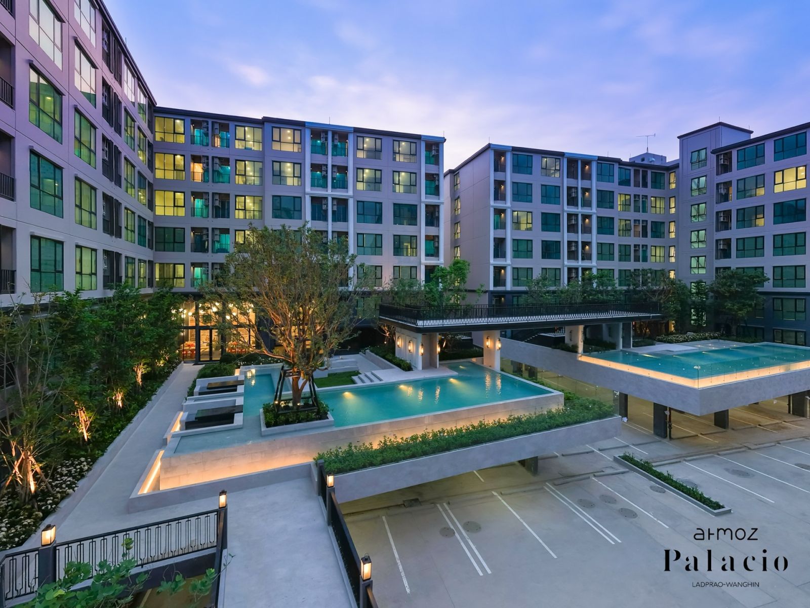 ส่องส่วนกลางสุดอลังใน “Atmoz Palacio ลาดพร้าว-วังหิน” คอนโดใหม่สุดแกลมแรงบันดาลใจจาก “พระราชวังในฝรั่งเศส” 