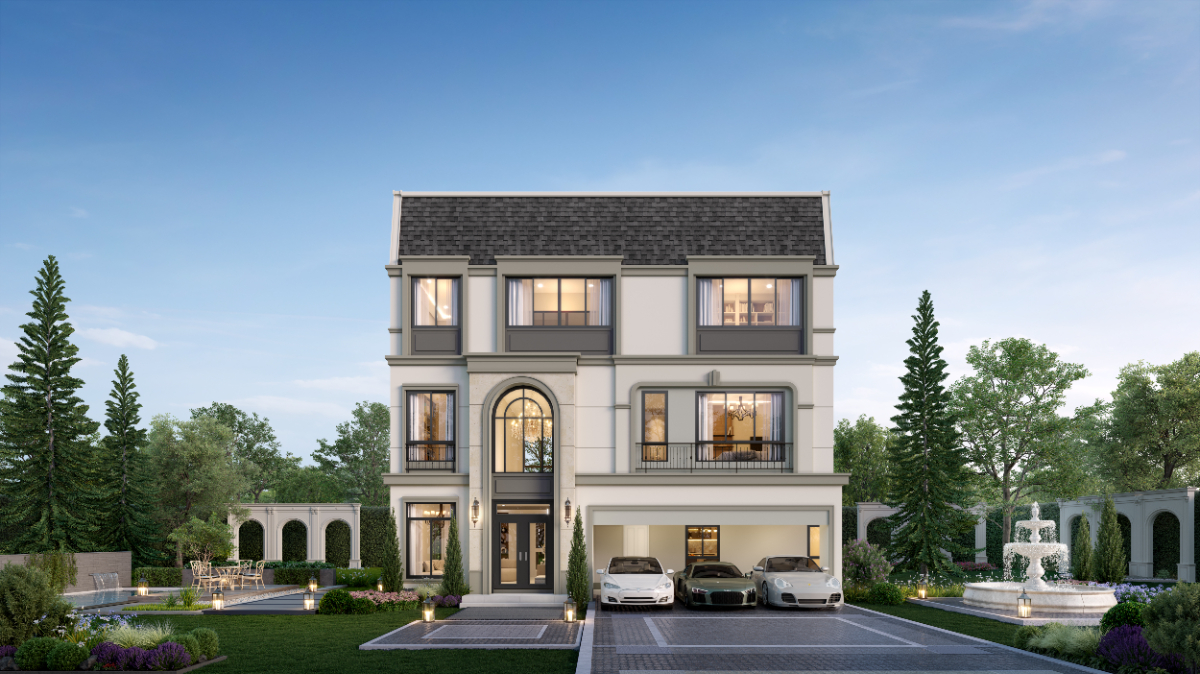 บ้านเดี่ยวโครงการแกรมเมอร์ ไทป์ลักเซมเบิร์ก ดีไซน์ครบทุกฟังก์ชัน ในย่านสาทร