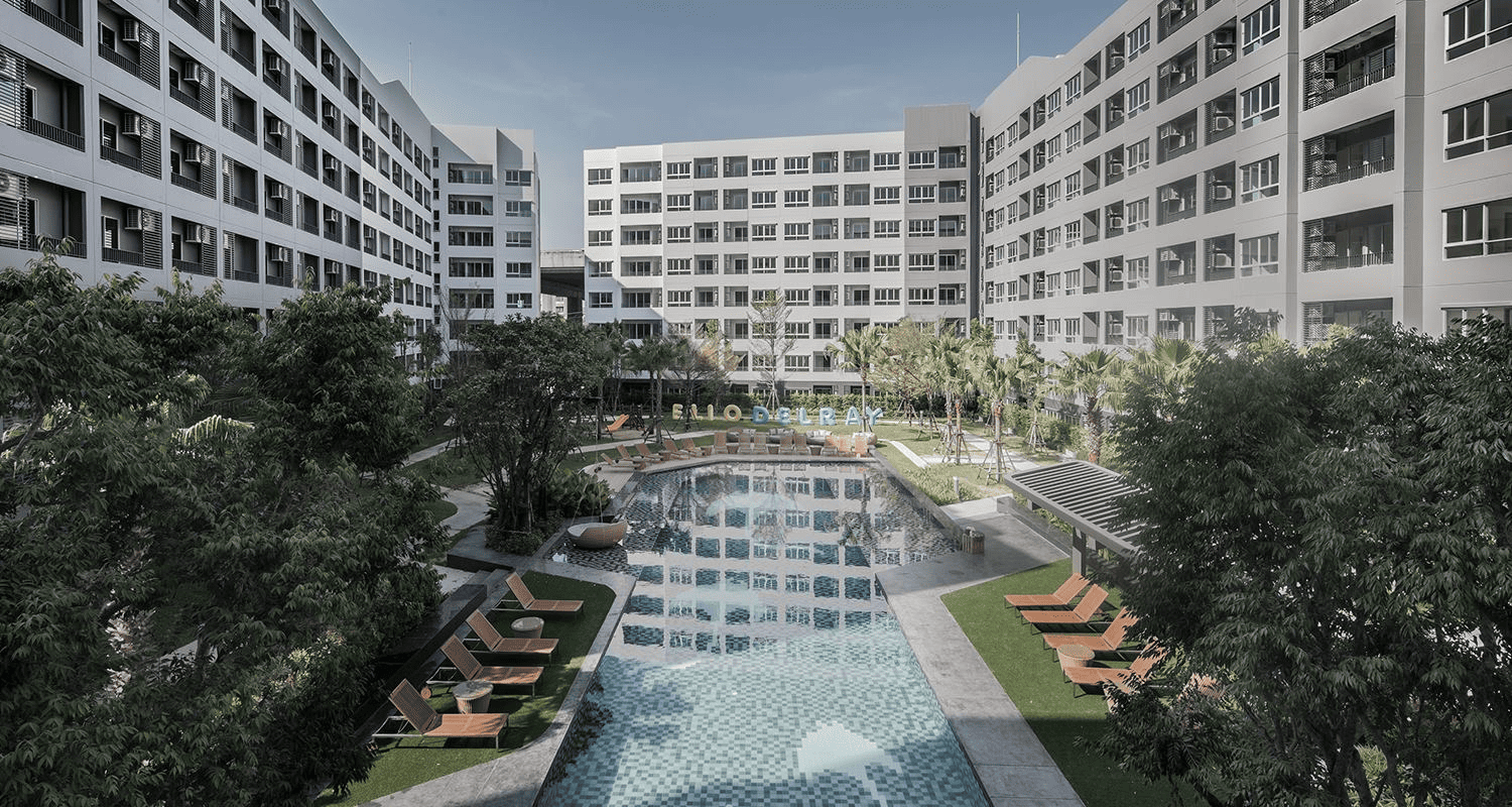 คอนโด Low Rise โครงการ เอลลิโอ เดล เรย์ สุขุมวิท 64 (ELIO Del Ray Sukhumvit 64)