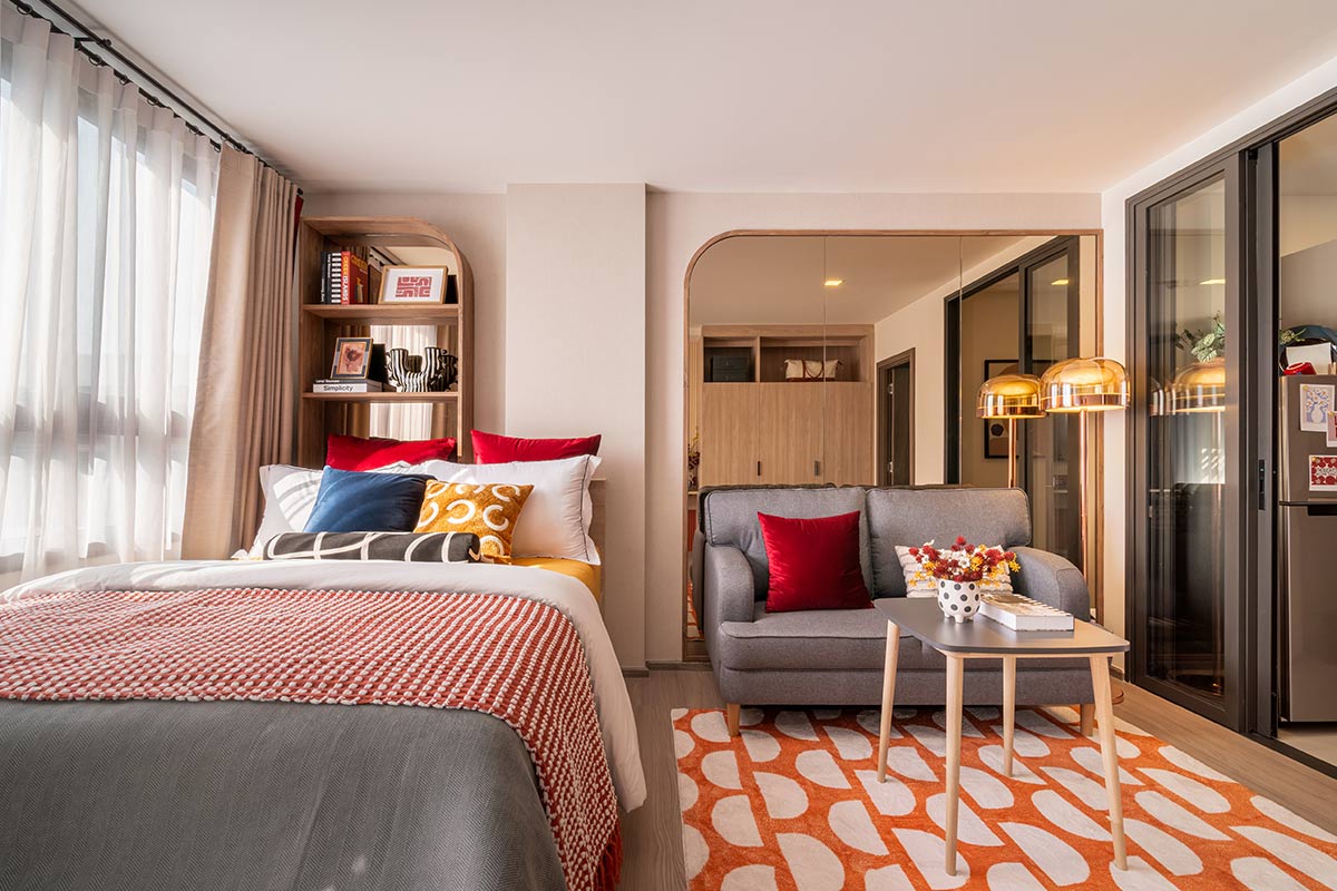 การออกแบบห้อง โครงการ เดอะ มูฟ ประดิพัทธ์ (The Muve Pradipat)