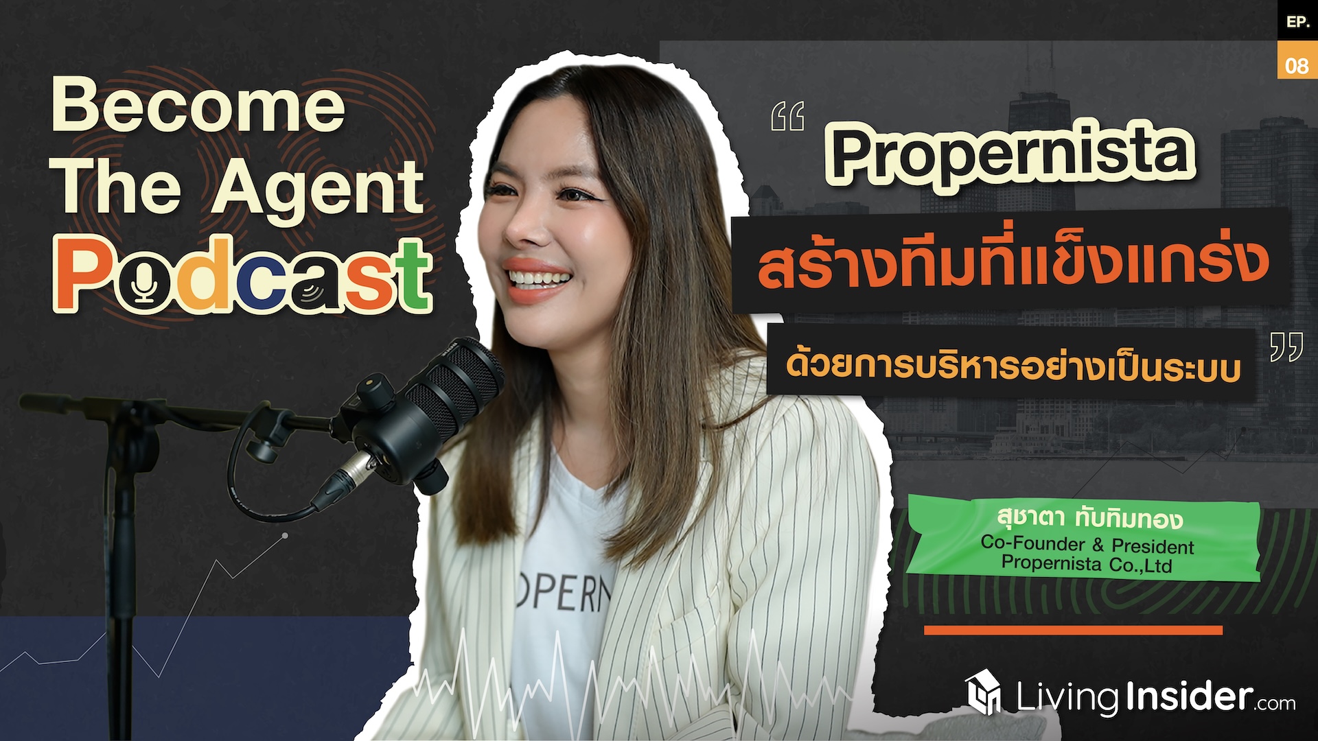 Become The Agent | Podcast EP.8 สร้างทีมที่แข็งแกร่ง ด้วยการบริหารอย่างเป็นระบบ