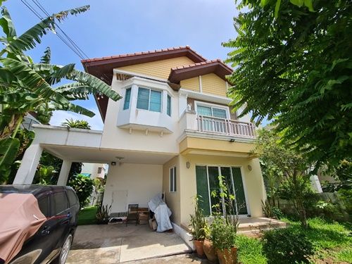 For SaleHouseSamut Prakan,Samrong : SH_01087 House for sale, Serene House Village, Bangna km. 29, Detached house Sirin Bangna-Trad km. 29, Detached house Bang Bo.