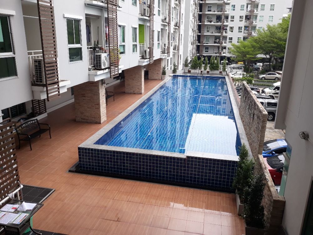 For RentCondoBangna, Bearing, Lasalle : **For rent 6,000 baht **Condo Regent Home 7 Sukhumvit (Bangna-Sappawut 2) ** New air conditioner, new refrigerator**