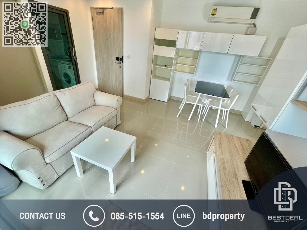 For SaleCondoRama9, Petchburi, RCA : BESTDEAL FOR SELL Hot price!!! 2 Bedroom 45sqm.Special Price 6.99 Mb“Ideo Mobi Rama 9” Near Phraram Kao 9 MRT Station 80 meters