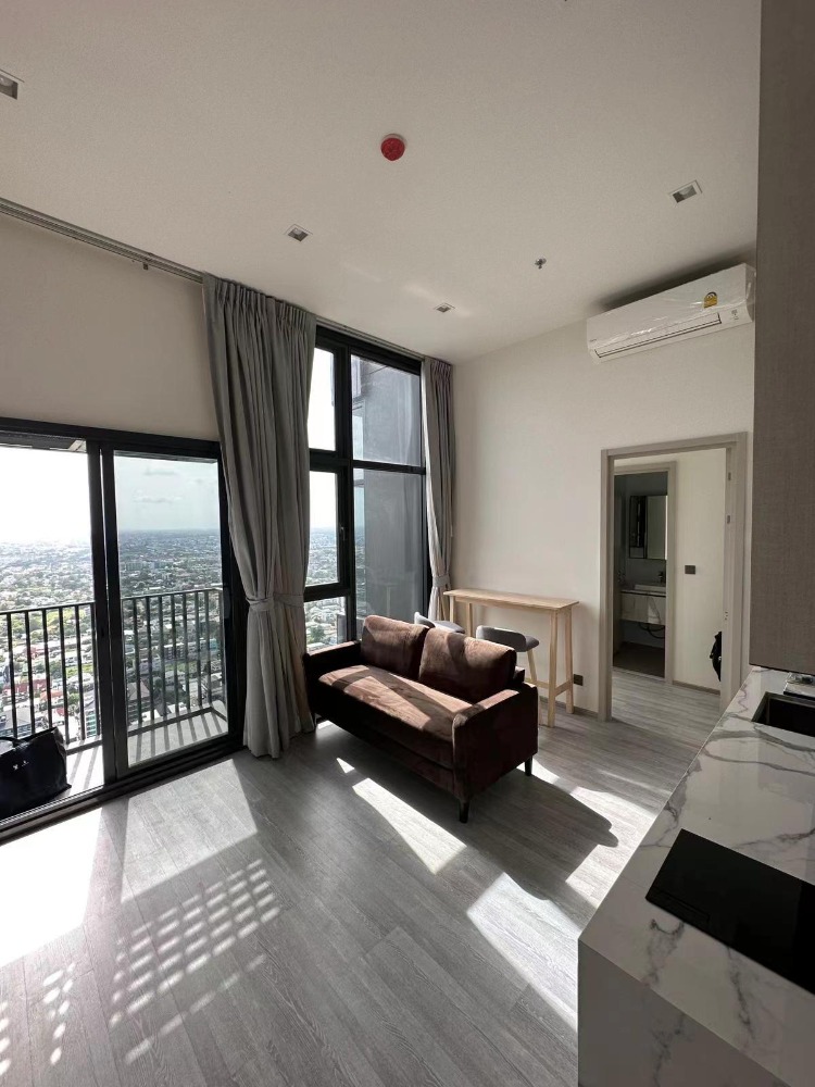 For RentCondoOnnut, Udomsuk : high floor 33sq.m. The Line Sukhumvit 101 near bts station Punnawithi begin Feb available