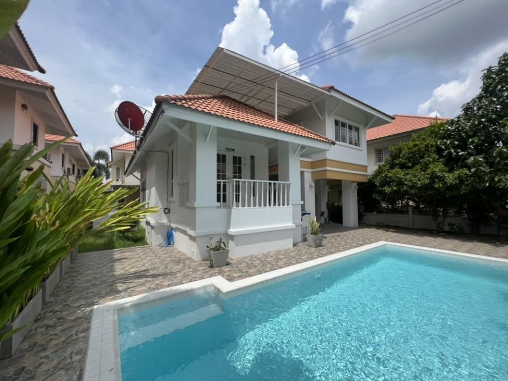 For RentChiang Mai : Pool villa for rent Near Lanna International Airport, near Kad Farang