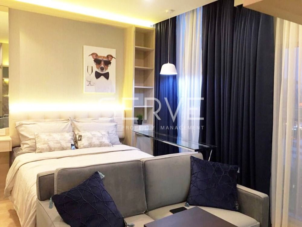 For SaleCondoRatchadapisek, Huaikwang, Suttisan : 🔥Nice Room Studio Good Location Next to MRT Thailand Cultural Centre 80 m. at Noble Revolve Ratchada 2 / Condo For Sale