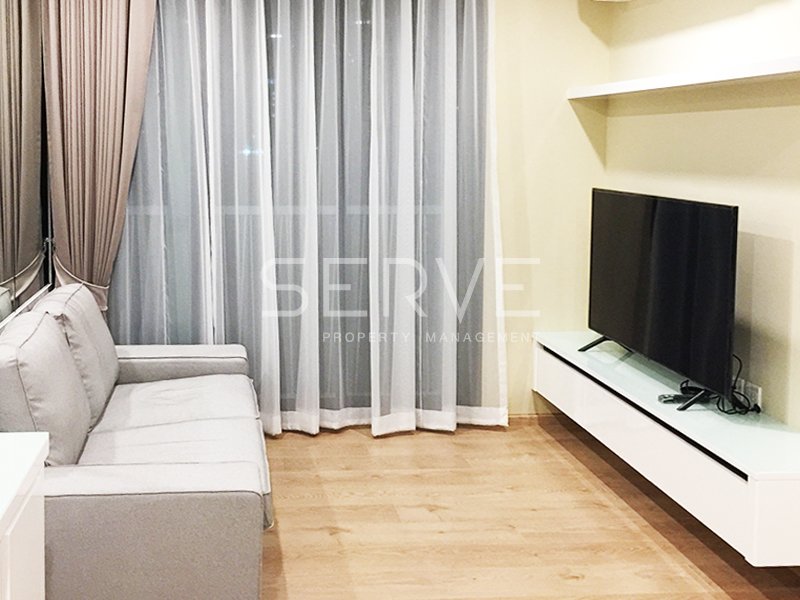 For RentCondoSukhumvit, Asoke, Thonglor : 1 Bed Unit with Garden View (North Side) Good Location BTS Asok & MRT Sukhumvit 550 m. at Noble Recole Sukhumvit 19 Condo / For Rent