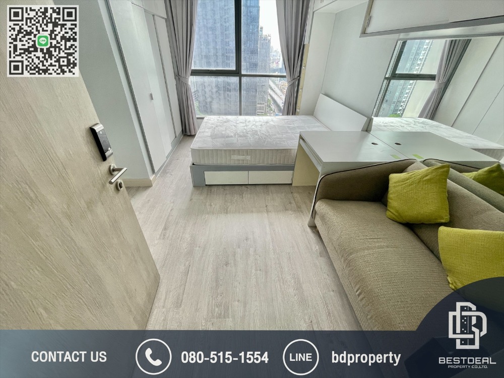 For SaleCondoRama9, Petchburi, RCA : BESTDEAL FOR SELL Ideo Mobi Rama 9 studio room 22sqm.Special Price 3,290,000 Baht *** Fees and taxes are included. Near Phraram Kao 9 MRT Station 80 meters