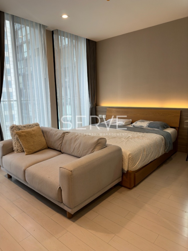 For RentCondoWitthayu, Chidlom, Langsuan, Ploenchit : 🔥Hot Price 33K🔥 - Studio with Partition 45.03 sq.m. Perfect Location Next to BTS Phloen Chit at Noble Ploenchit Condo  / For Rent