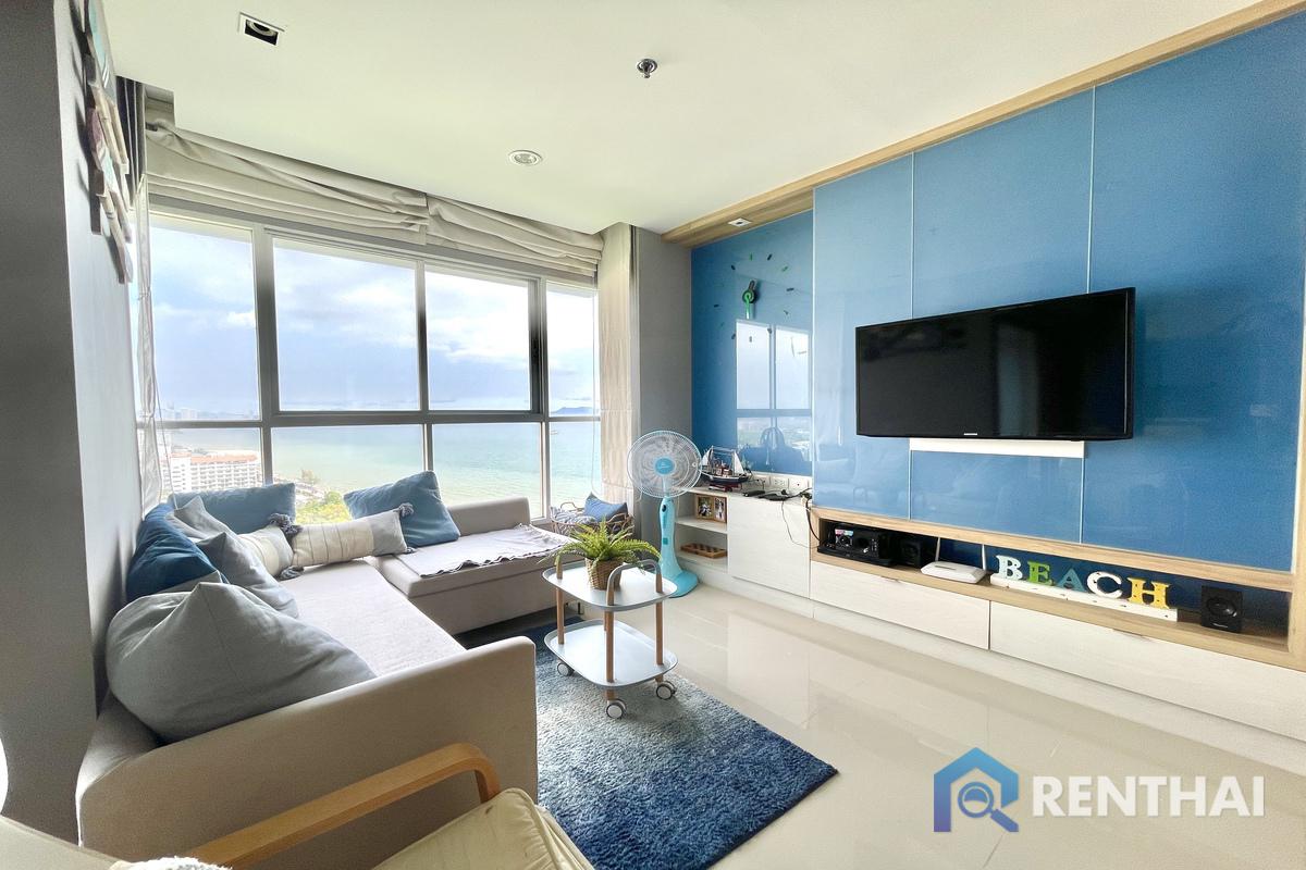 For SaleCondoPattaya, Bangsaen, Chonburi : For sale condo 2 bedrooms at Lumpini Park Beach Jomtien