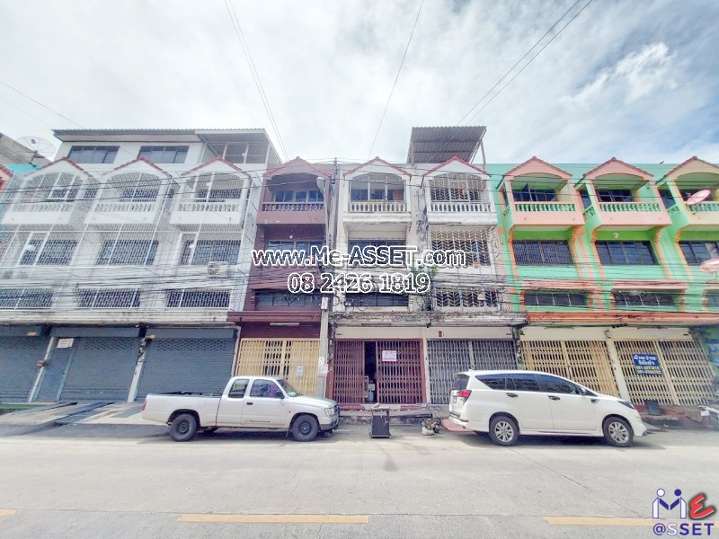 For SaleShop HouseEakachai, Bang Bon : Commercial building for sale, Main Road, Ekachai, Bang Bon, Jom Thong, Dao Khanong, Rama 2: DK University, Soi Phraya Manthat: 3.5 floors, 26.2 square meters: CODE NN-91150