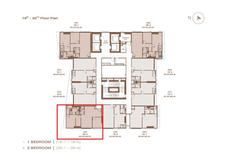 ขายคอนโดสาทร นราธิวาส : ขาย อนิล สาทร 12-Anil Sathorn 12 2 ห้องนอน 63 ตรม.