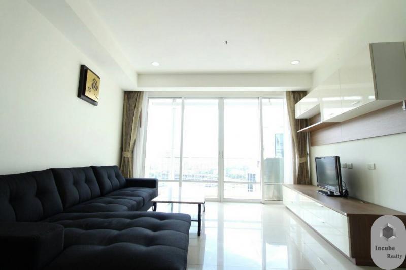 For RentCondoWitthayu, Chidlom, Langsuan, Ploenchit : For Rent Baan Rajprasong 1 Bedroom 1 Bathroom 77 sqm