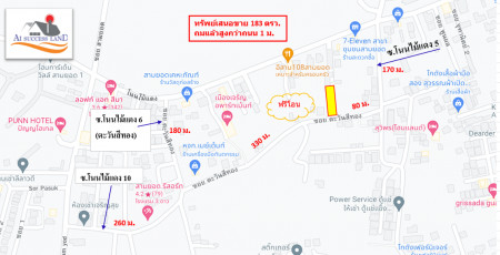 For SaleLandKorat Nakhon Ratchasima : Land for sale near Save One Market, Soi Non Mai Daeng 5, Mueang District, Nakhon Ratchasima Province, area 1 ngan 83 sq m, filled in, 1 m higher than the road, free transfer