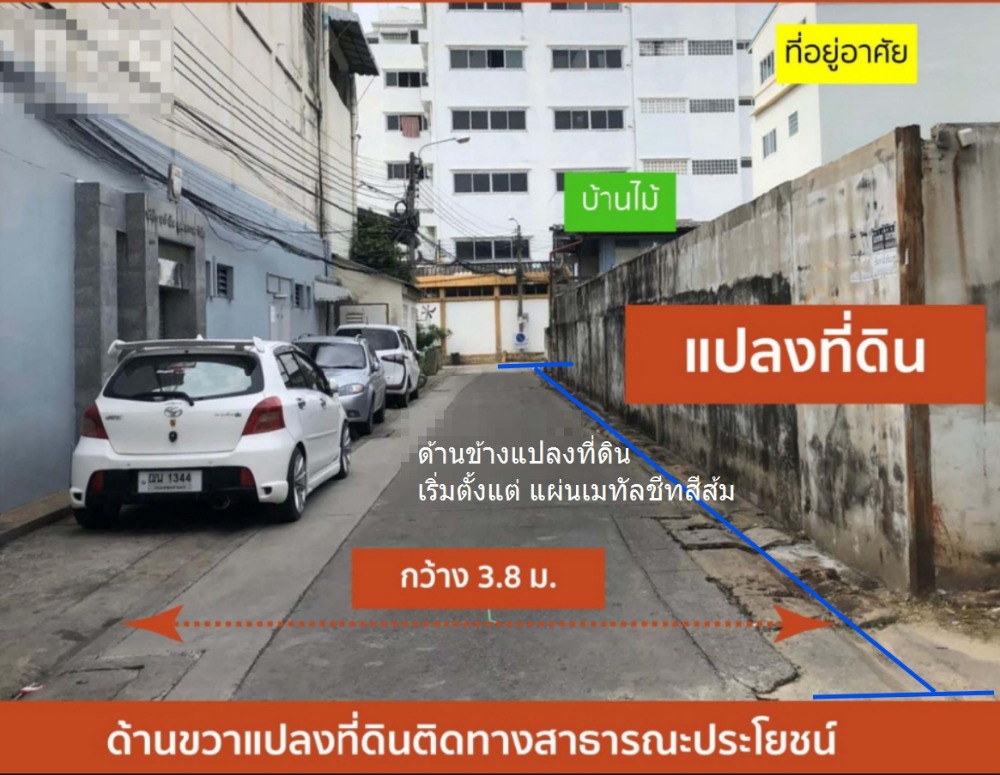 ให้เช่าที่ดินสาทร นราธิวาส : ให้เช่าที่ดินเปล่า บน ถ.จันทร์ ใกล้สาทร เจริิญกรุง นาราธิวาส เข้าออกได้หลายทาง