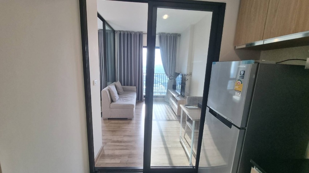 For RentCondoBangna, Bearing, Lasalle : Condo for rent Niche MONO Sukhumvit-Bearing Fully furnished condo, ready to move in, close to BTS Bearing, only 250 meters!!