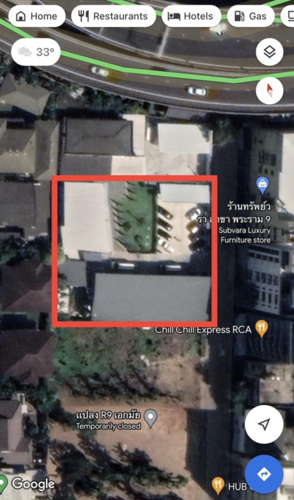 For SaleLandRama9, Petchburi, RCA : sell!!! At Soi Research Center Near Ekkamai Pradit Manatham junction, 1 rai 30 sq.w., can access in many ways that are beautiful, build a 7 -story building (owner selling itself)