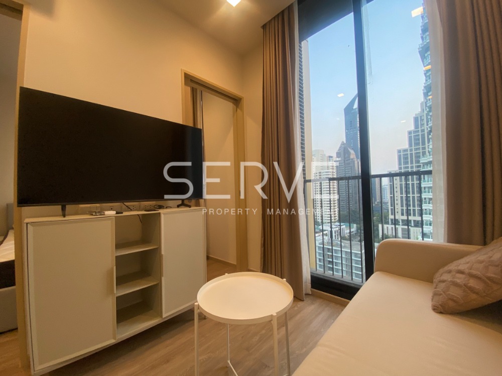 For RentCondoSukhumvit, Asoke, Thonglor : 🔥27K🔥 - 1 Bed 28.56 Sq.m. High Fl. 15+ Good Location Close to BTS Phrom Phong 450 m. at Noble STATE 39 Condo / For Rent