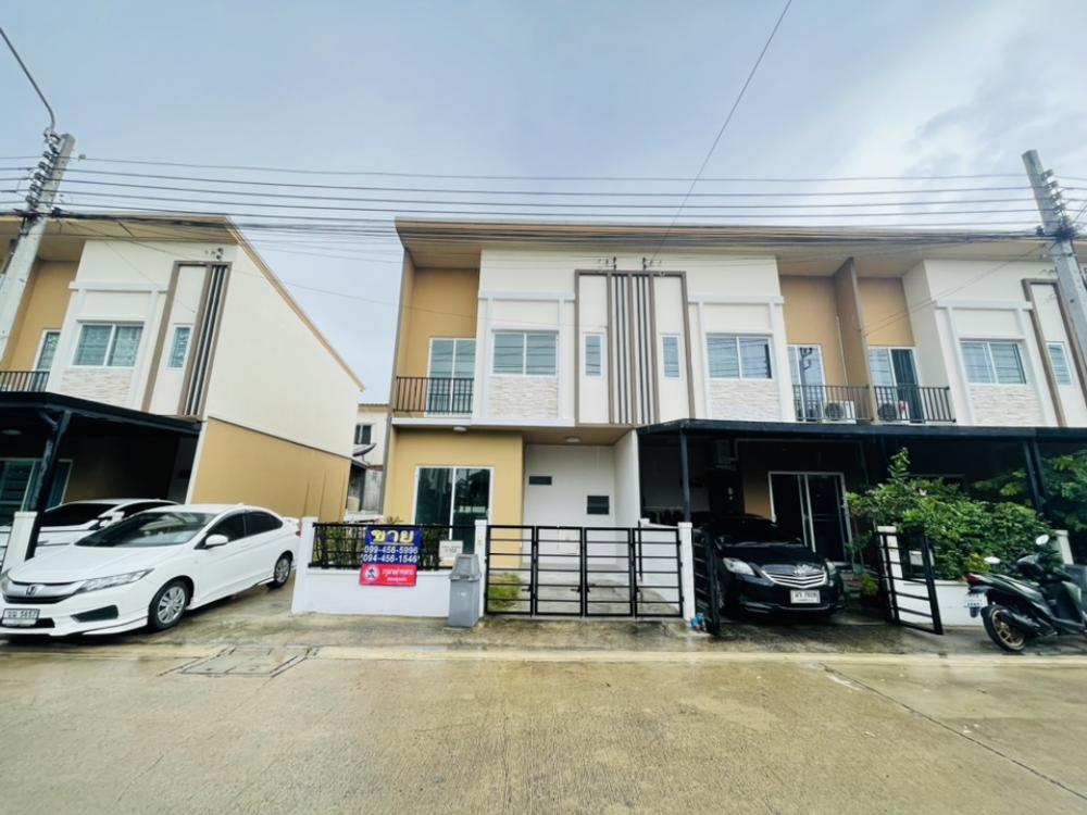 For SaleNonthaburi, Bang Yai, Bangbuathong : ‼️Corner townhouse for sale, Grand Pleno Rattanathibet, MRT Bang Phlu (sold with tenant, receive 14,000 / month)