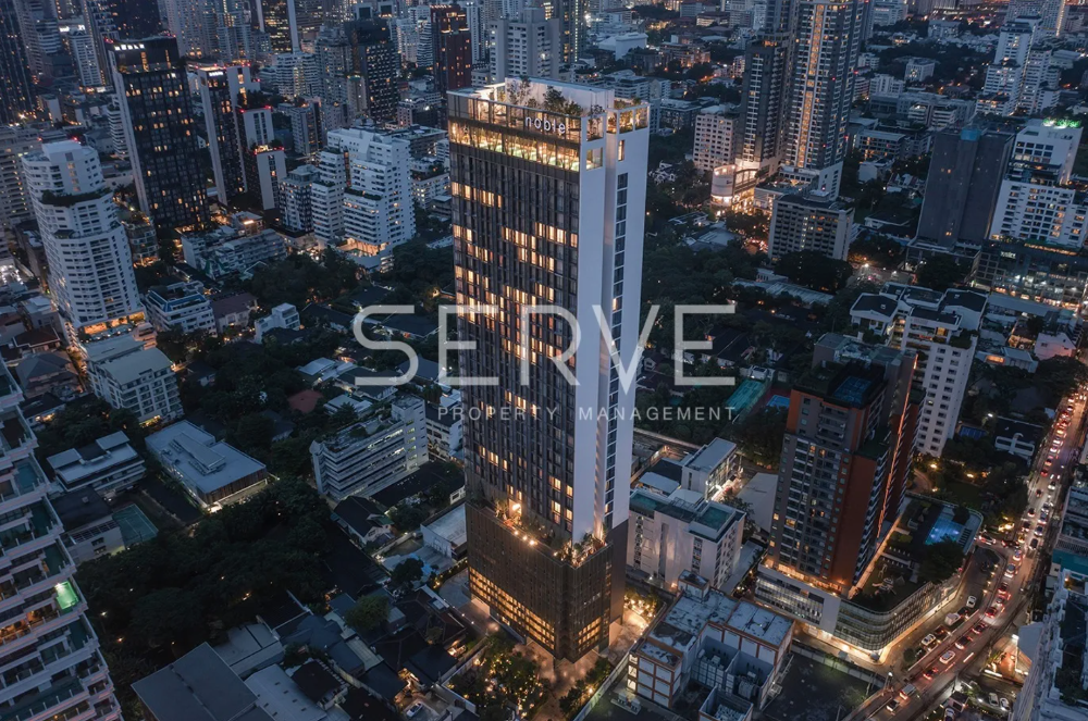 For RentCondoSukhumvit, Asoke, Thonglor : 🔥1 Bed 34.74 Sq.m. High Fl. 20+ Good Location Close to BTS Phrom Phong 450 m. at Noble STATE 39 Condo / For Rent