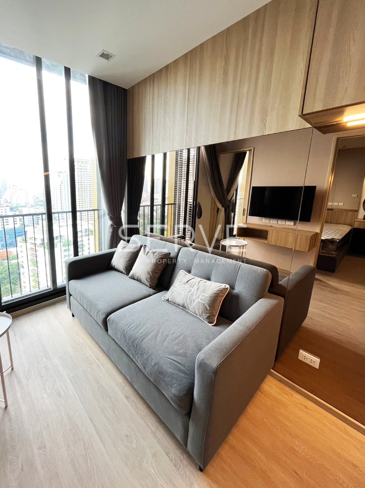 For RentCondoSukhumvit, Asoke, Thonglor : 🔥1 Bed Modern Style 34.74 Sq.m. Newest Condo Good Location Close to BTS Phrom Phong 450 m. at Noble STATE 39 Condo / For Rent