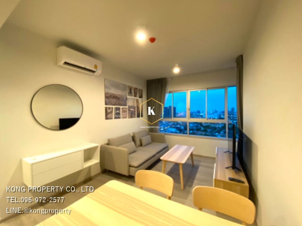 For RentCondoPinklao, Charansanitwong : Condo for rent Ideo Charan 70-Riverview (Ideo Charan 70-Riverview) 2 bedrooms *with washing machine*