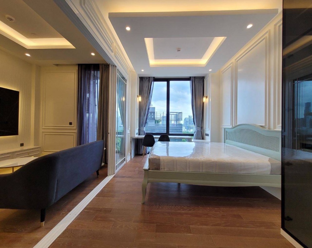 For RentCondoWitthayu, Chidlom, Langsuan, Ploenchit : Luxury room // Rent Muniq Langsuan onebed 54 sqm 65,000 THB