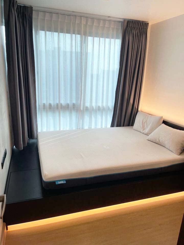 For RentCondoOnnut, Udomsuk : The Base Sukhumvit 77 fully furnished + City view (near BTS On-nut, Big-C Onnut, Bangkok Prep School Sukhumvit 77)