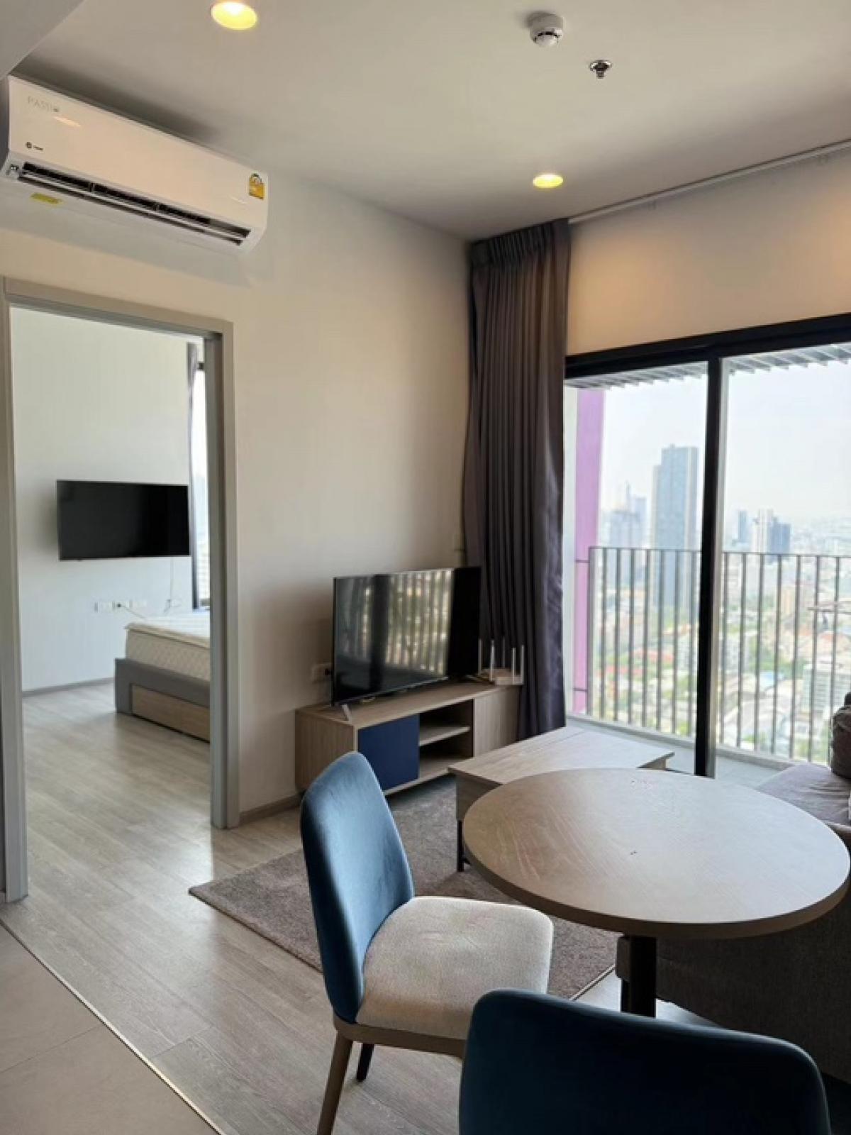 ให้เช่าคอนโดสุขุมวิท อโศก ทองหล่อ : XT Ekkamai for rent 2 bedroom high floor good view