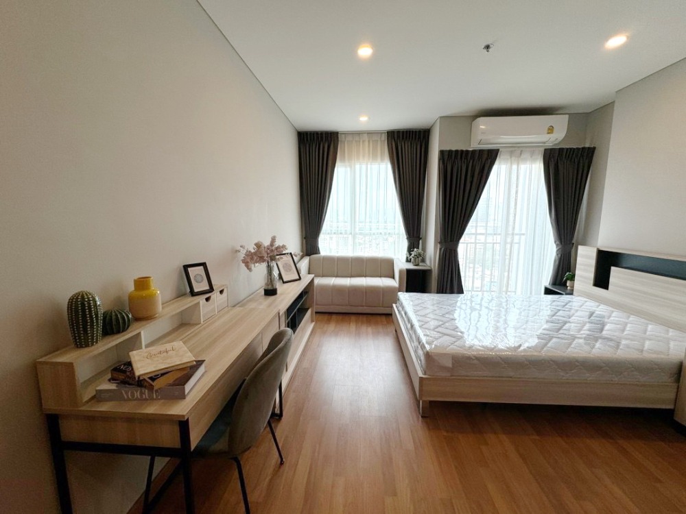 For SaleCondoBang Sue, Wong Sawang, Tao Pun : Sale, ready to rent, Condo Lumpini Place Taopoon Interchange, near Tao Poon Station, only 100 meters, size 23 square meters, book today, get free privileges! Call 081-2069708 Pi Noi