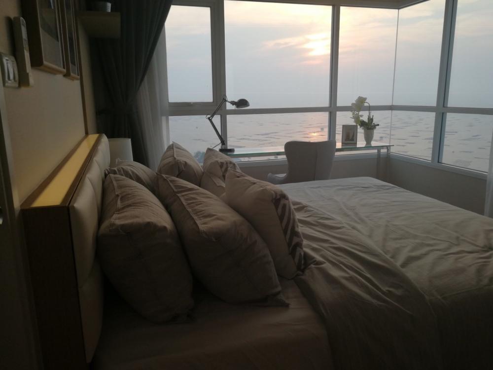 ให้เช่าคอนโดศรีราชา แหลมฉบัง บ้านบึง : Condo for Rent: The Zea Sriracha 2BR with Sea View