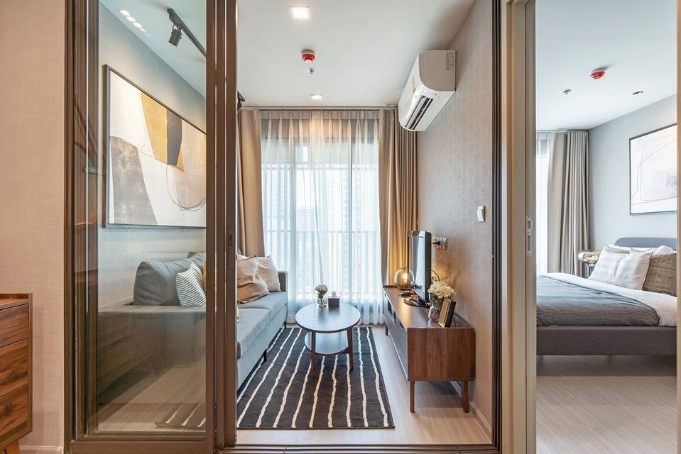 For RentCondoLadprao, Central Ladprao : For rent Life Ladprao, Beautiful room, LH-RW1459