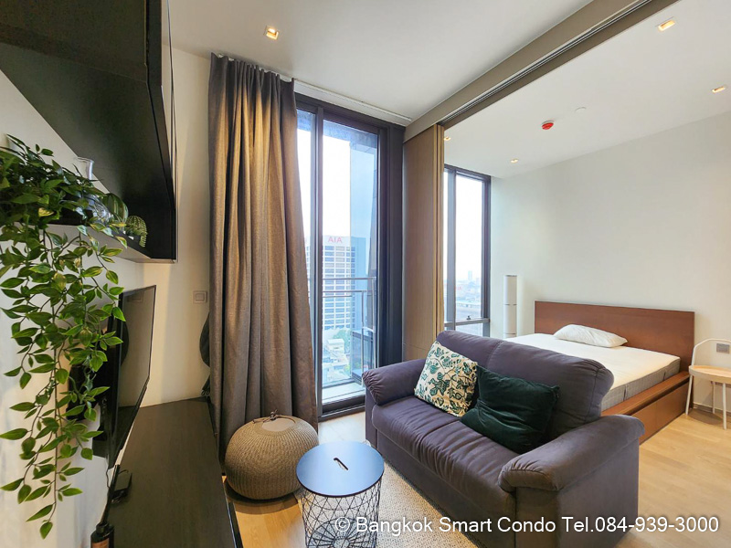 For RentCondoSilom, Saladaeng, Bangrak : Condo for rent, Ashton Silom, 1 bedroom, 32 sqm., 18th floor, beautiful room, special price, Fully Furnished K3572